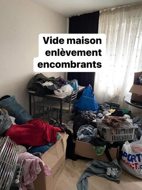 Enlèvement encombrants vide maison nettoyage maison, Diversen, Rommelmarktspullen, Ophalen of Verzenden