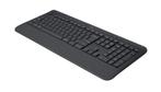 Logitech Signature K650 (Azerty BE) Grafiet Bluetooth, Ophalen, Logitech, Azerty, Zo goed als nieuw