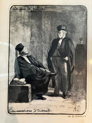 Ets Honoré Daumier (1808-1879) Les gens de justice