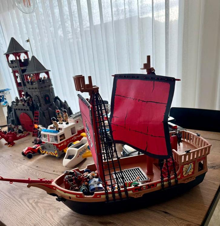 Groot pakket playmobil, Kinderen en Baby's, Speelgoed | Playmobil, Gebruikt, Los Playmobil, Ophalen