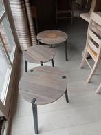 Bijzettafeltjes voor buiten van  Four Season Outdoor., Ophalen, Gebruikt, Rond, Aluminium