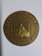 Koperen medaille van de gemeente Wevelgem, Postzegels en Munten, Penningen en Medailles, Ophalen