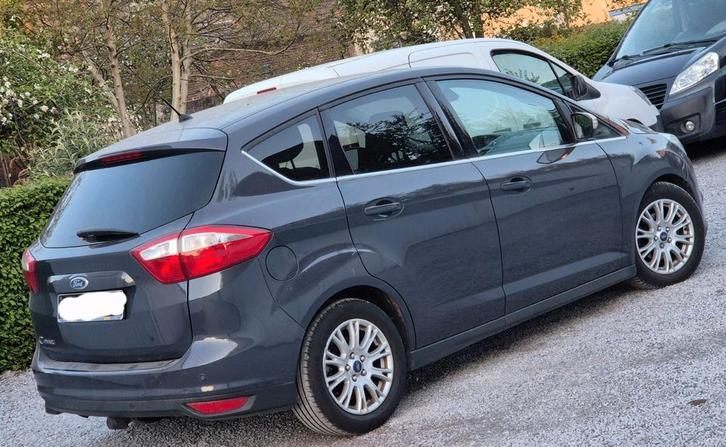 Ford c max 16tdci an2015 cuir clima gps 180mkm 4500€, Auto's, Ford, Particulier, C-Max, Bluetooth, Diesel, Euro 5, Monovolume