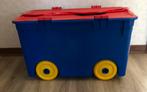3 Opbergbakken op wieltjes en deksel, Kinderen en Baby's, Speelgoed | Overig, Ophalen, Gebruikt