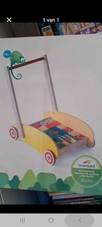 Dreamland houten blokkenkar loopwagen, Enlèvement