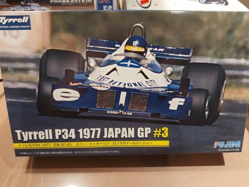 Fujimi (09090/GP34): Tyrrell P34 GP van Japan 1977 om 1:20, Hobby en Vrije tijd, Modelbouw | Auto's en Voertuigen, Nieuw, Auto