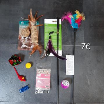 Kattenspeelgoed set nr 3 beschikbaar voor biedingen