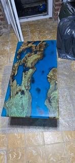 Tables basses en bois et résine époxy !, Maison & Meubles, Neuf, Moins de 50 cm, 50 à 100 cm, Enlèvement