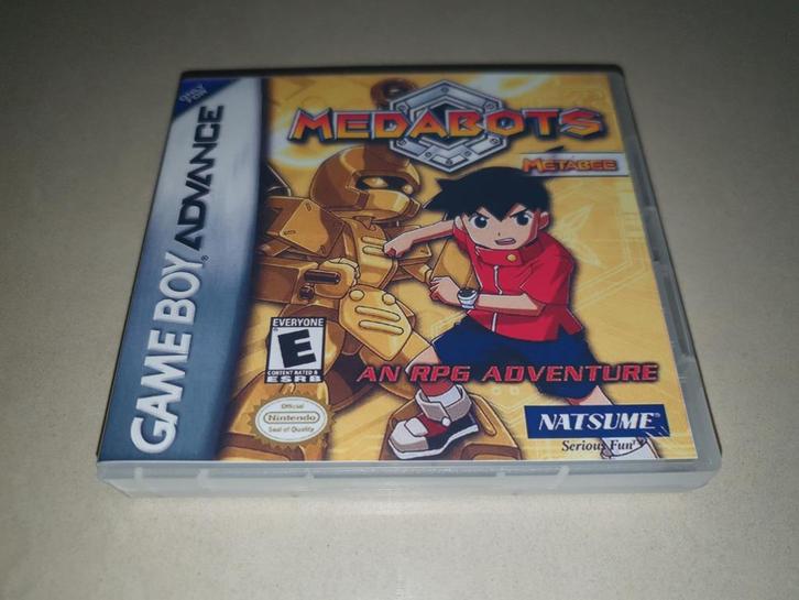Medabots Metabee An RPG Adventure GBA Game Case, Games en Spelcomputers, Games | Nintendo Game Boy, Zo goed als nieuw, Verzenden