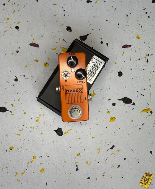 Mosky D250X Guitar Effect Pedal Preamp Overdrive Distortion, Muziek en Instrumenten, Effecten, Zo goed als nieuw, Distortion, Overdrive of Fuzz