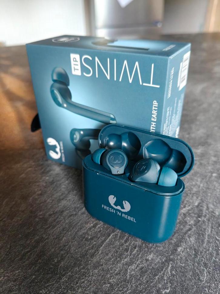 Fresh 'n Rebel Twins Tip Bluetooth-oordopjes - bijna nieuw, Telecommunicatie, Mobiele telefoons | Oordopjes, Zo goed als nieuw