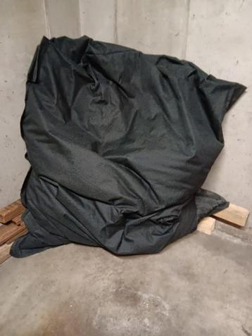 Zitzak in canvas stof, Huis en Inrichting, Zitzakken, Ophalen, Nieuw, Zwart, Zitzak