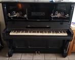 piano  zwart op te knappen  prijs 0,00€  aftehalen, Musique & Instruments, Noir, Piano, Enlèvement, Utilisé