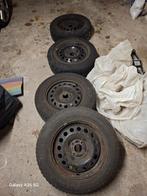 4 jantes en tole + pneus hiver pour Renault Captur 2013 2020, Autos : Pièces & Accessoires, Pneus & Jantes, Enlèvement, Utilisé