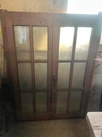 ramen meranti dubbelglas, Doe-het-zelf en Bouw, Ophalen, Gevelraam of Ruit, Gebruikt, 80 tot 120 cm