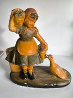 Groot gipsen beeld, jaren 30, Verzamelen, Ophalen of Verzenden