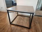 Salontafel zwart en grijs, Huis en Inrichting, Ophalen, 50 tot 100 cm, 50 tot 100 cm, Zo goed als nieuw