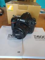 Nikon D600, Audio, Tv en Foto, Fotocamera's Digitaal, Spiegelreflex, Gebruikt, 24 Megapixel, Nikon