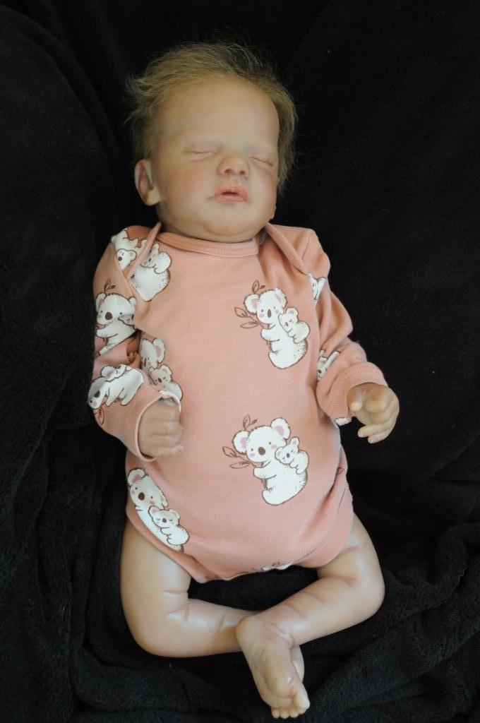 Reborn baby Zendric by Nicolet José, Verzamelen, Poppen, Zo goed als nieuw, Pop, Levensecht of Reborn, Ophalen