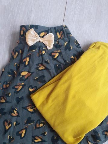 Rokje Someone + longsleeve Hema maat 110/116, Enlèvement ou Envoi, Ensemble, Fille, Someone