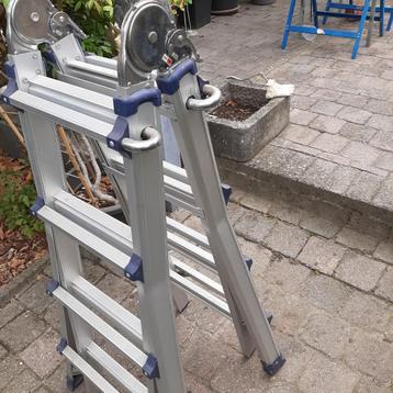 Telescopische vouwladder Alecto beschikbaar voor biedingen