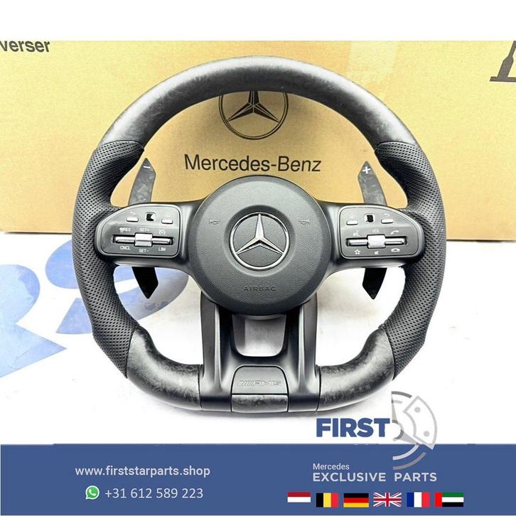 2023 AMG STUUR Mercedes CARBON C63 CLE63 E63 GLC63 GLE63 S63, Auto-onderdelen, Besturing, Mercedes-Benz, Gebruikt, Ophalen of Verzenden