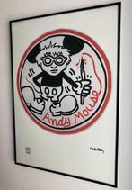Keith Haring: lithografie op groot formaat 50 bij 70 cm