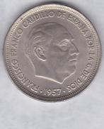Spanje: 50 pesetas 1957 (59), Ophalen of Verzenden, Overige landen, Losse munt