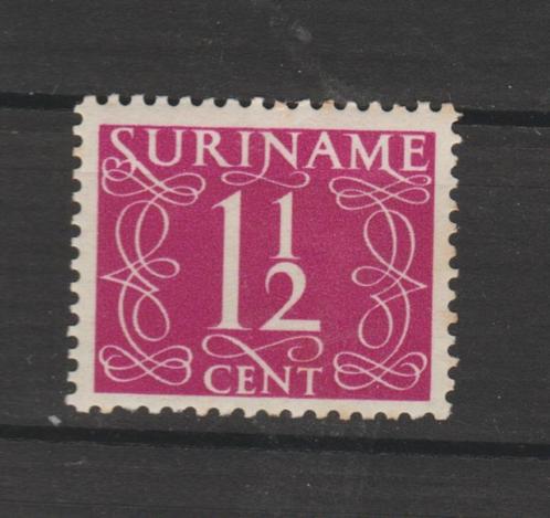 Suriname 1948 Cijferzegel 1 1/2 cent *, Postzegels en Munten, Postzegels | Suriname, Postfris, Verzenden