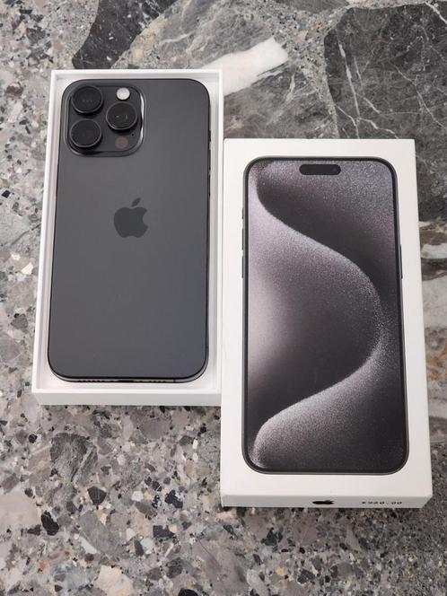 Iphone 15 Pro Max 256Gb gelijk nieuw, Telecommunicatie, Mobiele telefoons | Hoesjes en Screenprotectors | Apple iPhone, Zo goed als nieuw
