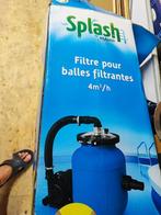 Pompe filtration piscine avec boules micro fibres, Zo goed als nieuw, Ophalen, Zwembadpomp