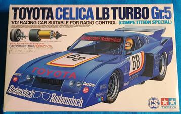 Vintage Tamiya Toyota Celica LB Turbo #58009 van 1978 (ANIB) beschikbaar voor biedingen