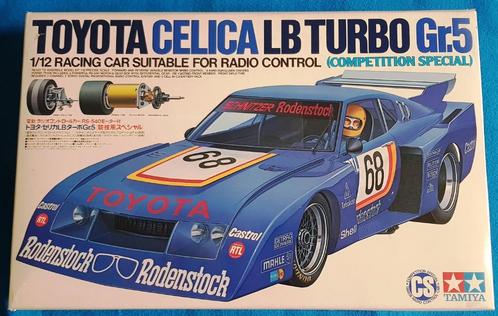 Vintage Tamiya Toyota Celica LB Turbo #58009 van 1978 (ANIB), Hobby en Vrije tijd, Modelbouw | Radiografisch | Auto's, Nieuw, Auto onroad