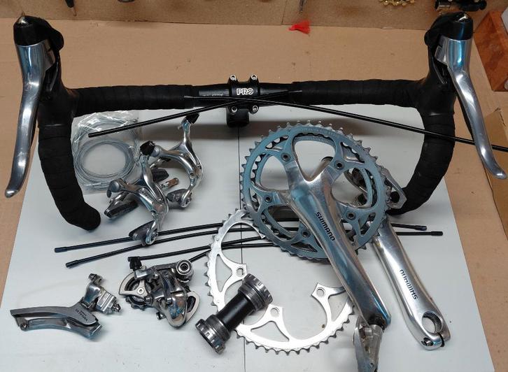 Shimano 10v groepset, Fietsen en Brommers, Fietsonderdelen, Gebruikt, Racefiets, Overige typen, Ophalen of Verzenden