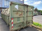 Gesloten container 20M3 portaal en haakarm, Ophalen of Verzenden, Gebruikt