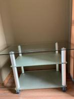 tv tafel, Huis en Inrichting, Ophalen, Gebruikt, 50 tot 100 cm, Glas