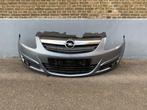 voorbumper opel corsa D 2006 tot 2010 Z163 blauw bumper, Opel, Utilisé, Avant, Enlèvement ou Envoi