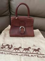 Sac à main Delvaux Brillant PM vintage bordeaux, Enlèvement ou Envoi, Sac à main