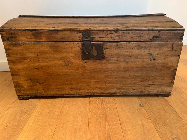 Antieke transportkist, Antiek en Kunst, Antiek | Woonaccessoires, Ophalen