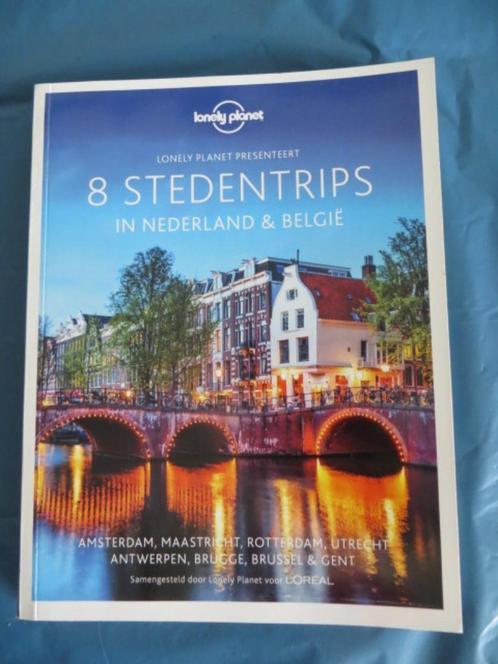 Lonely Planet 8 stedentrips in Nederland & Belgie, Boeken, Reisgidsen, Gelezen, Hotel- of Restaurantgids, Benelux, Lonely Planet