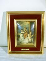 Emaillen portret van de Fluyder kinderen, Antiek en Kunst, Ophalen of Verzenden