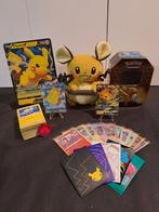 Collection Raichu et Pikachu avec peluche, Hobby & Loisirs créatifs, Jeux de cartes à collectionner | Pokémon, Comme neuf, Enlèvement ou Envoi