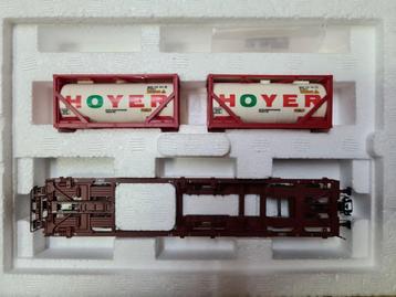Märklin 47441 dreier 47452 Hoyer draagwagens in okt beschikbaar voor biedingen
