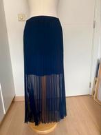 Lange plooirok maat 40, Maat 38/40 (M), Blauw, Jeff, Ophalen of Verzenden