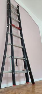 Altrex schuifladder, Ophalen, Gebruikt, Ladder, Opvouwbaar of Inschuifbaar