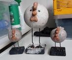 Trio Kippen Beeldjes, Ophalen