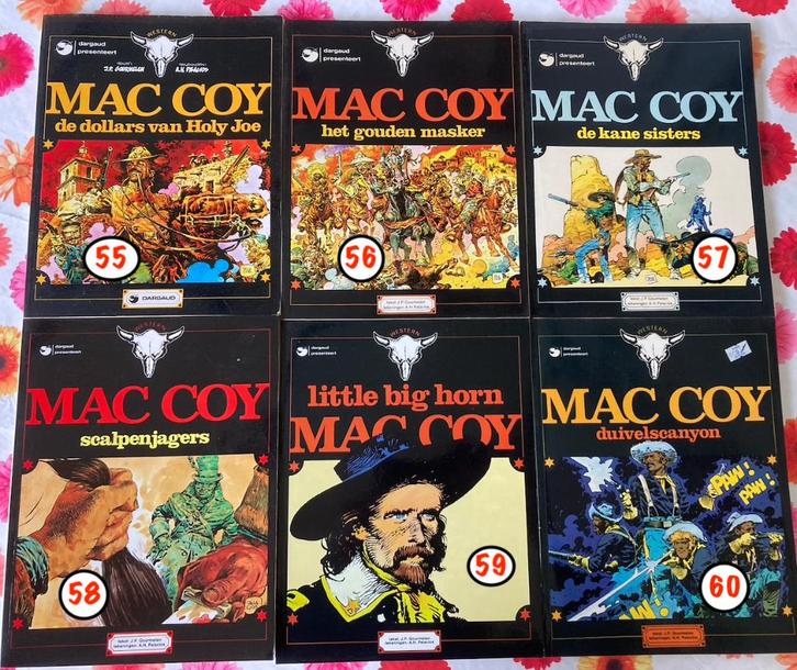 strips: Mac Coy, Juhurtha, Hard tegen hard (trilogie), Micke, Livres, BD, Comme neuf, Plusieurs BD, Enlèvement