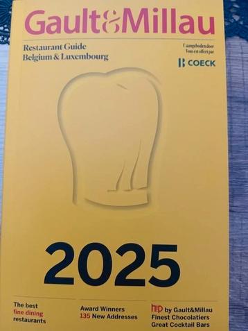 Gault milliau boek 2025 beschikbaar voor biedingen