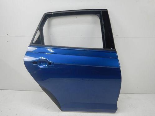 VW Polo 2G Portier Rechts-achter LB5K Blauw, Auto-onderdelen, Carrosserie, Deur, Volkswagen, Gebruikt, Ophalen of Verzenden