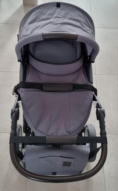Mutsy Evo Farmer 3 in 1 - Emerald Green, Kinderen en Baby's, Kinderwagens en Combinaties, Gebruikt, Kinderwagen, Mutsy, Met reiswieg